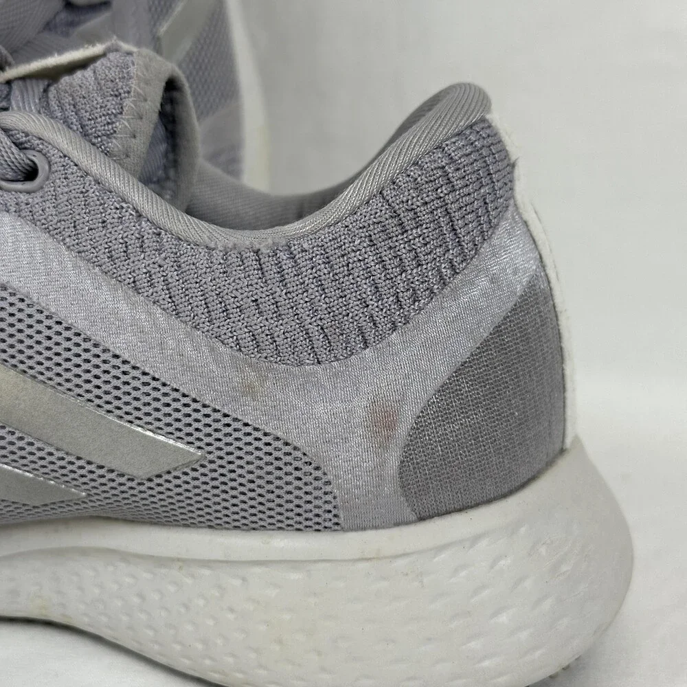 Adidas Edge Lux Shoes Womens Size 7 Gray Silver Running Athletic Sneakers FW9260